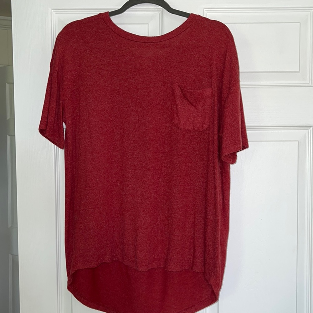 medium red T-shirt